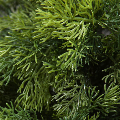 Künstlicher Zedernbaum 95cm im Topf 2er-Pack Außendekoration
