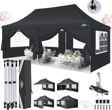 Faltpavillon 3x6m Wasserdicht Stabil Partyzelt Anti-UV Gartenpavillon