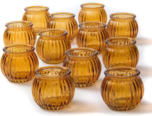 12er Set Teelichtgläser Glas Kerzenständer Teelichthalter