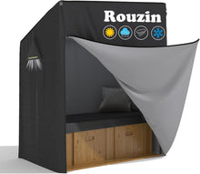 Strandkorb Schutzhülle Winterfest XXL Wasserdicht 120/135 cm