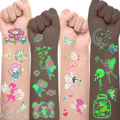 110+ Schmetterling Tattoo Set Kinder Glitzer Tattoos Mitgebsel