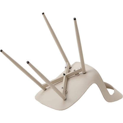 Moderner Esszimmerstuhl 8er-Set Beige – Skandinavischer Designstuhl