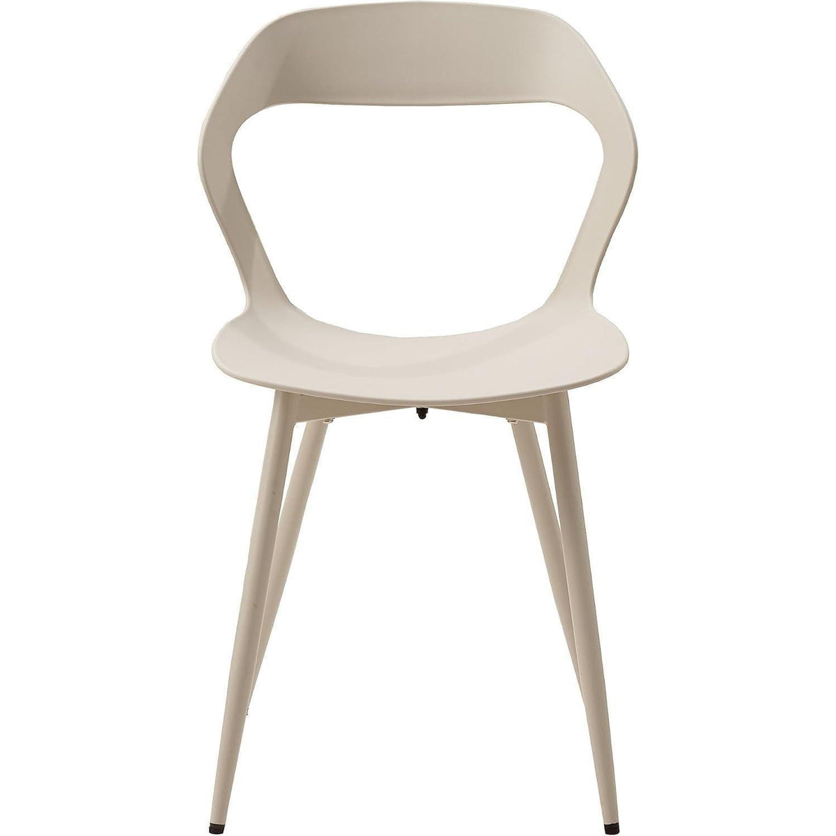 Moderner Esszimmerstuhl 8er-Set Beige – Skandinavischer Designstuhl