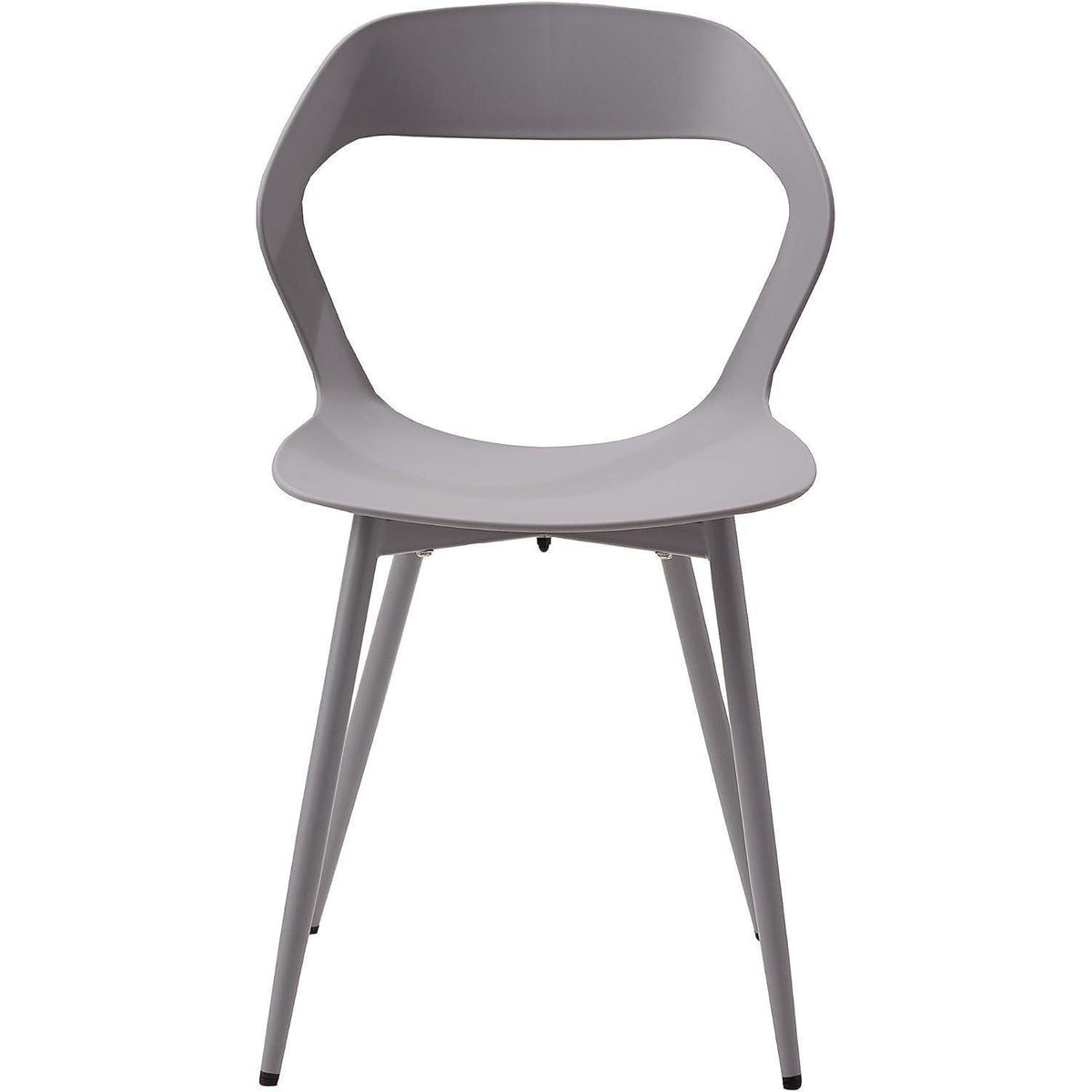 Moderner Esszimmerstuhl 6er-Set Grau – Skandinavischer Designstuhl
