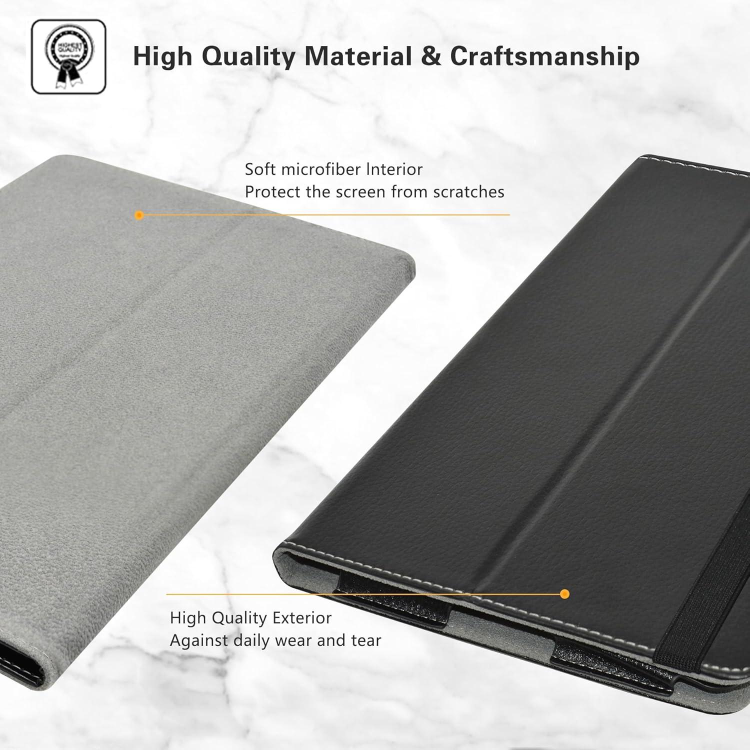 Hülle für TECLAST T50 Tablet 11 Zoll 2023 Schwarz PU Leder