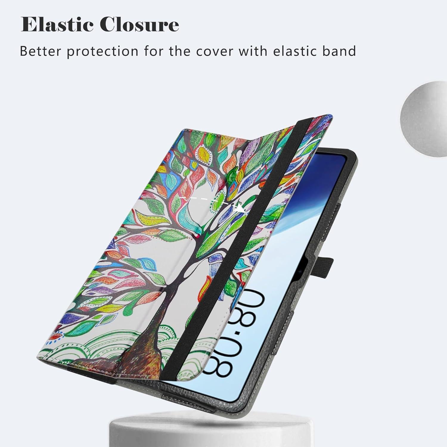 LiuShan Tablet Hülle TECLAST T50 11 Zoll 2023 PU Leder Love Tree