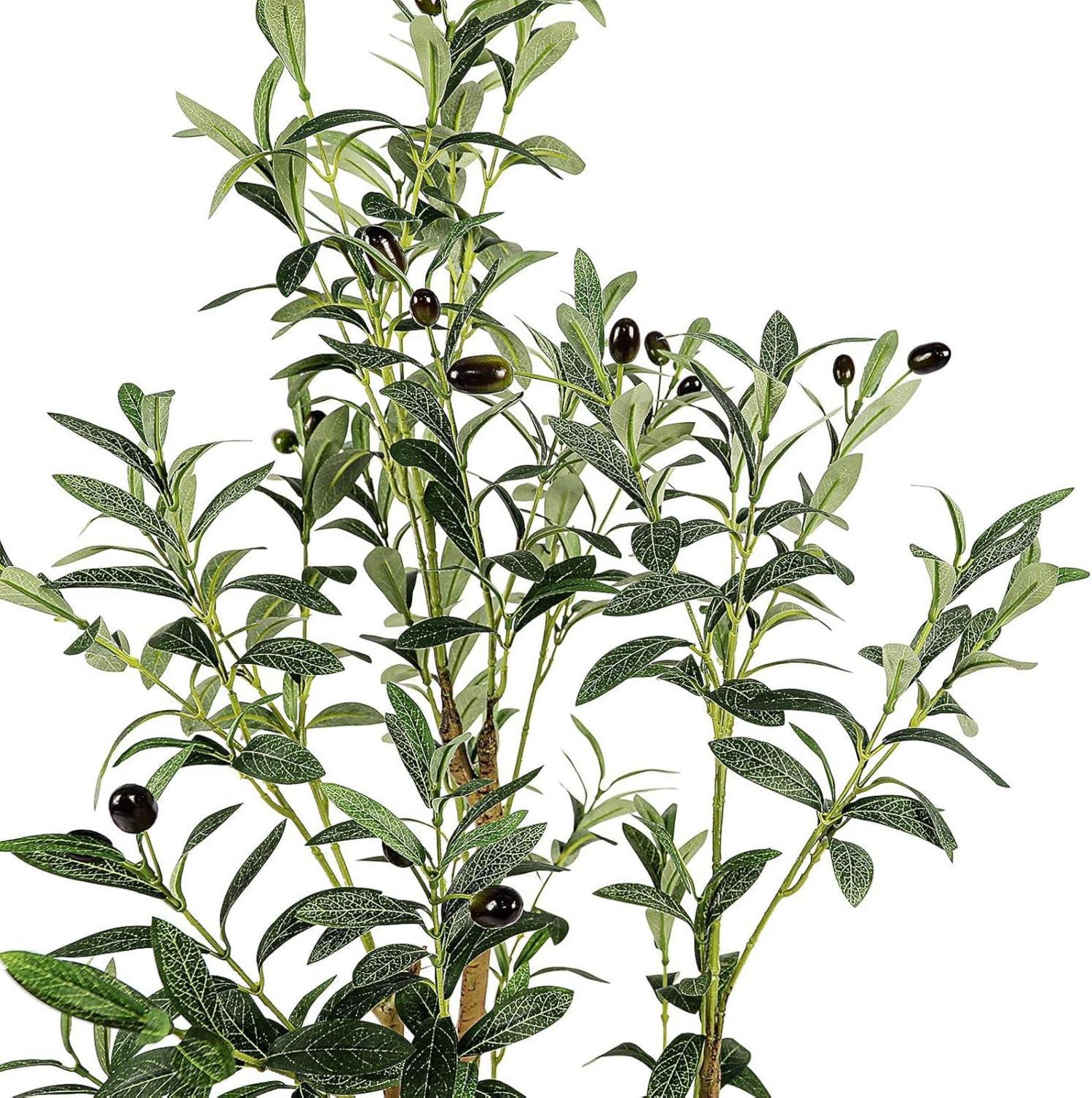 Künstlicher Olivenbaum 150cm groß Kunstbaum wie echt