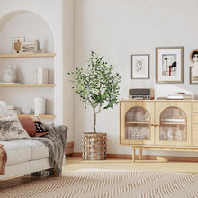 YOLEO Olivenbaum Künstlich 120cm groß Kunstbaum für