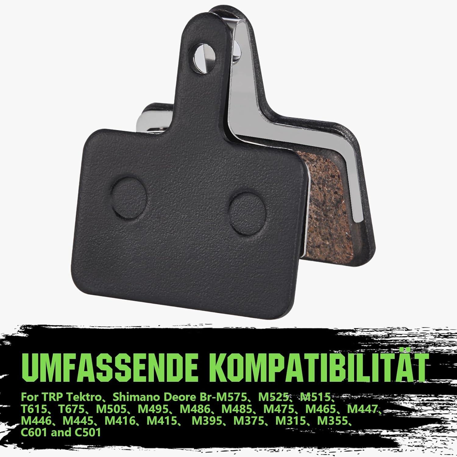 Zacro Fahrrad-Scheibenbremsbeläge für Tektro Shimano TRP