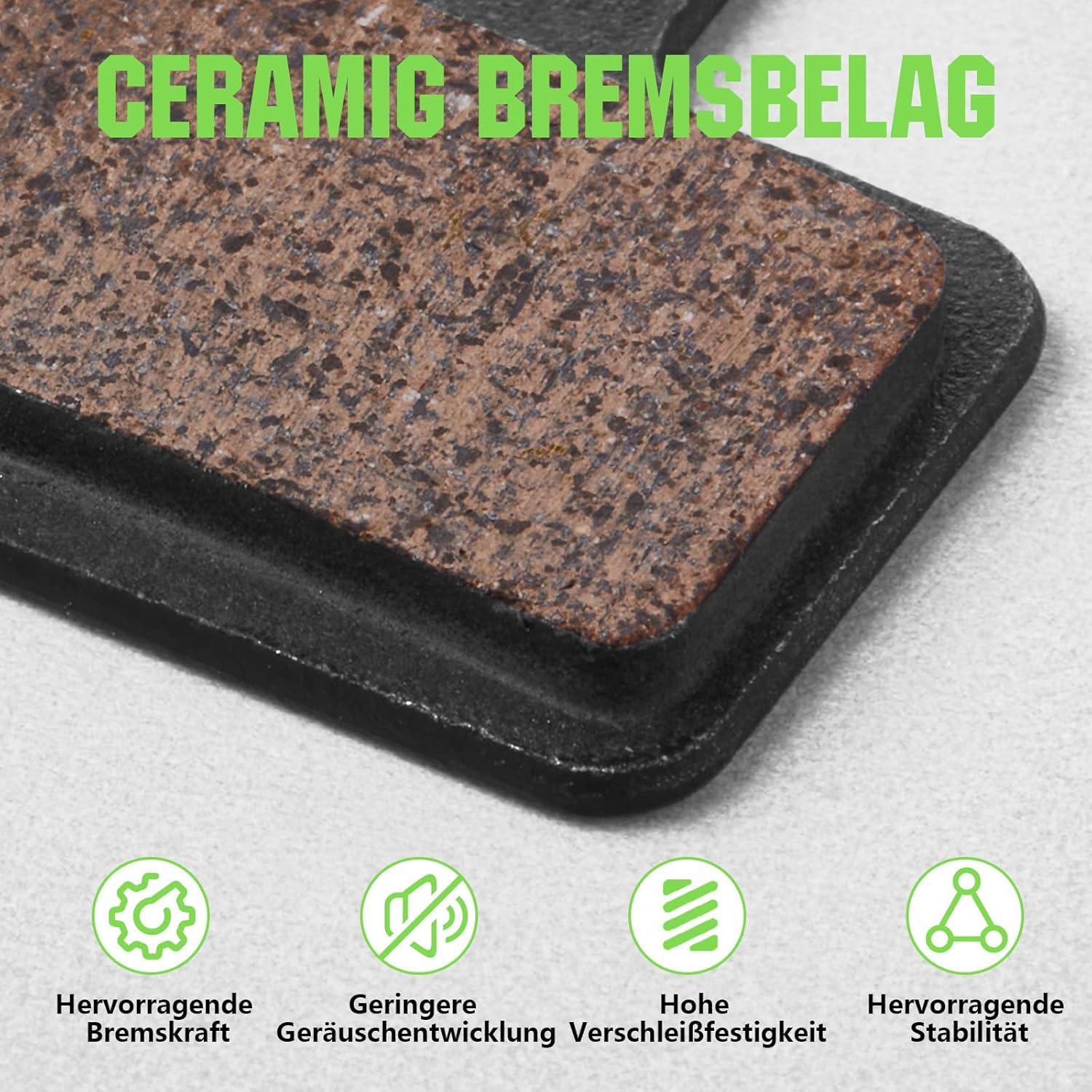 Fahrrad-Bremsbeläge Keramik MTB Shimano TRP Deore Tektro 4 Paar
