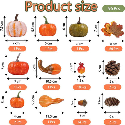 Kürbisse Deko Halloween Thanksgiving