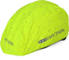 Fahrradhelm Regenschutz wasserdicht mit Reflektoren Gelb