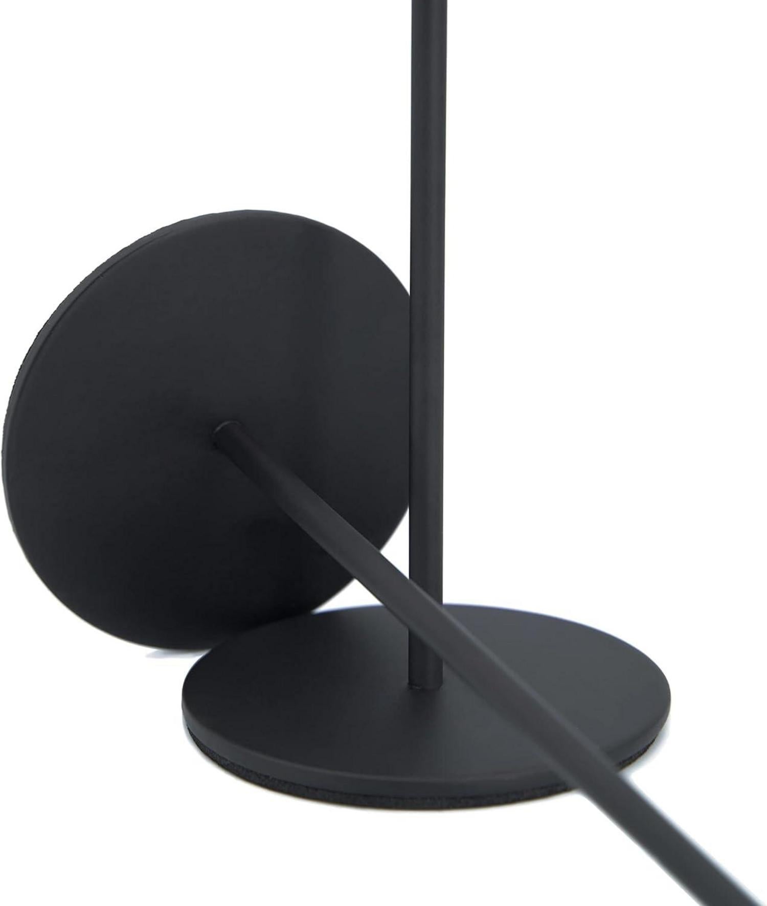 Dekorativer Kerzenständer 3er Set Schwarz Gold 24-34cm