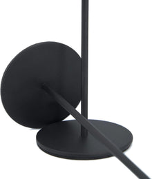 Dekorativer Kerzenständer 3er Set Schwarz Gold 24-34cm