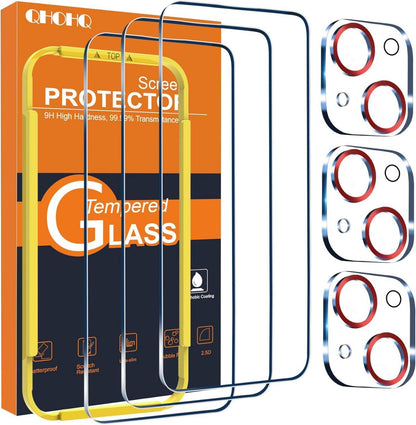 Panzer Schutz Glas für iPhone 15 Plus 6,7 Zoll mit Kameraschutz