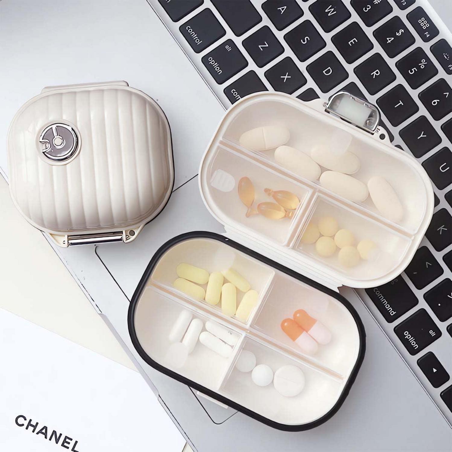 Pill Organizer Box Groß Klein Pillendose Tablettenbox Reise