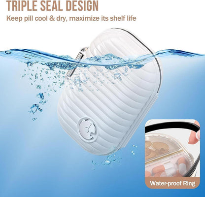 Pill Organizer Box Tablettenbox Reise Tägliches Gebrauch