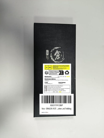 DRAGON RIOT Axt Klein Camping Survival 22cm Handgeschmiedet Mini Beil Bushcraft Scheide 690g Holz Spalten Garten Trekking