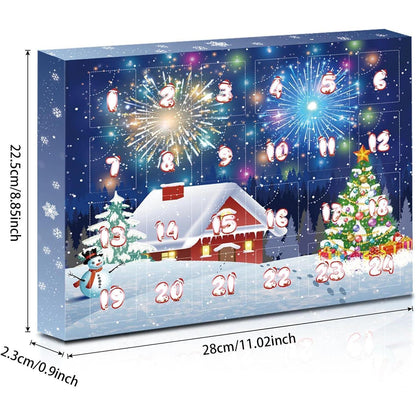 GEEKEO Metallpuzzle Adventskalender 2024 Knobelspiele