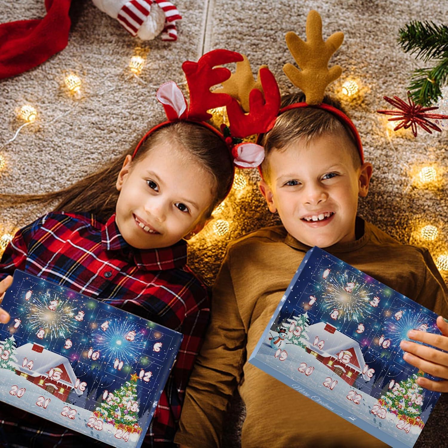 Metallpuzzle Adventskalender 2024 Knobelspiele Jungen Mädchen Weihnachtskalender