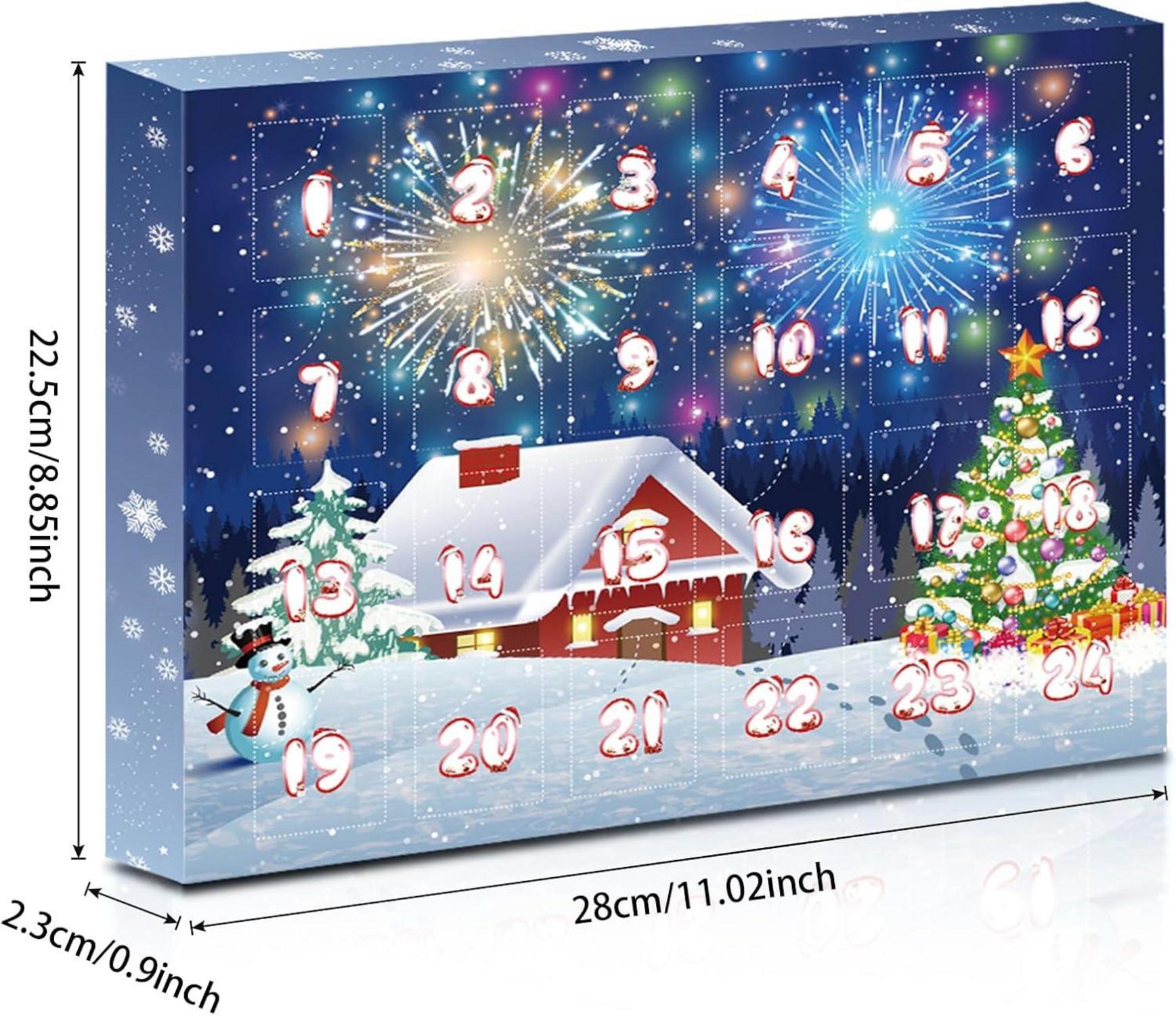 Metallpuzzle Adventskalender 2024 Knobelspiele Weihnachten Geschenke