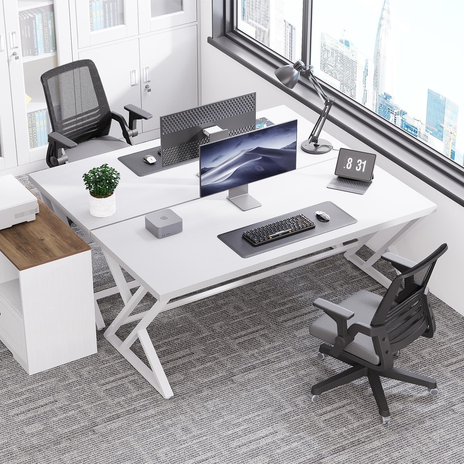 LVB Computer Büro Schreibtisch Eiche für das Homeoffice