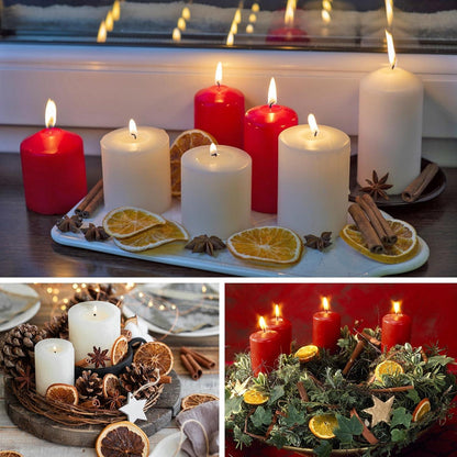 Weihnachten Potpourri Deko 69-teilig Tannenzapfen Zimtstangen Orangenscheiben