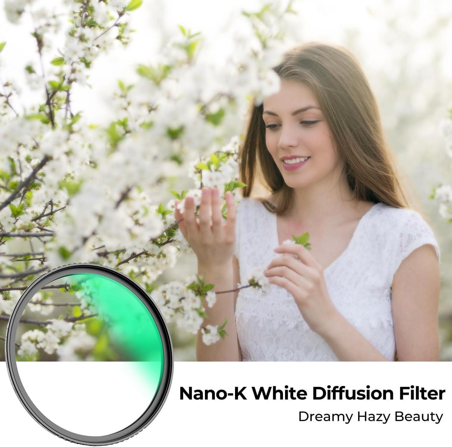 77mm Nano-K Nebel-Effekt Diffusionsfilter für Porträt- und