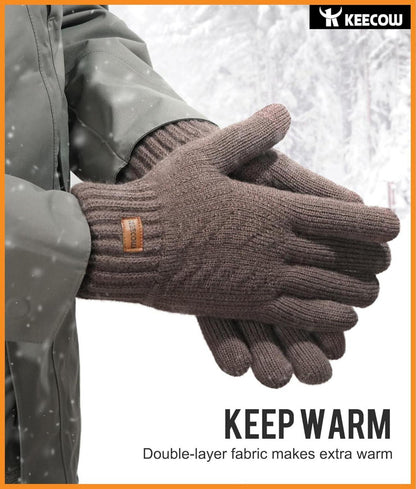 Herren Winterhandschuhe Touchscreen Warme Thermo Fleece Outdoor Sport