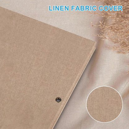 Selbstklebendes Fotoalbum 60 Schwarze Seiten für DIY Scrapbook