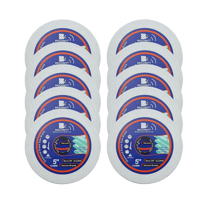 Diamanttrennscheibe 125mm für Glas & Porzellan, 10 Stück