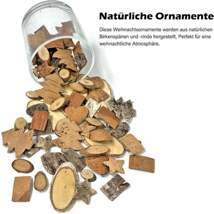 Adventskranz Deko Weihnachten Sterne Herzen Schneeflocken