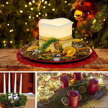 52 StüCk Weihnachtsdeko Adventskranz Deko Set Natürliche