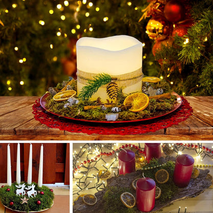 52er Potpourri Weihnachten Deko Set Kokossterne Zeder Anis