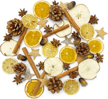 Weihnachtsdeko Adventskranz Deko Set Natur Potpourri Kreative