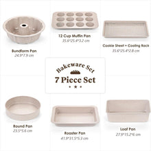 Antihaft Backformen Set 7-teilig Backen Brot Kuchen Muffins