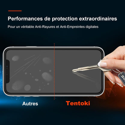 Panzer Schutzfolie für iPhone 11 XR, 2er Set Ultra Transparent 9H Härte