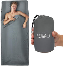 Ultraleichtes Schlafsack Inlett für Backpacking, Hostels, Reisen