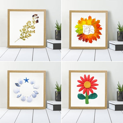 3D Bilderrahmen DIY Befüllbar 20x20 Holz