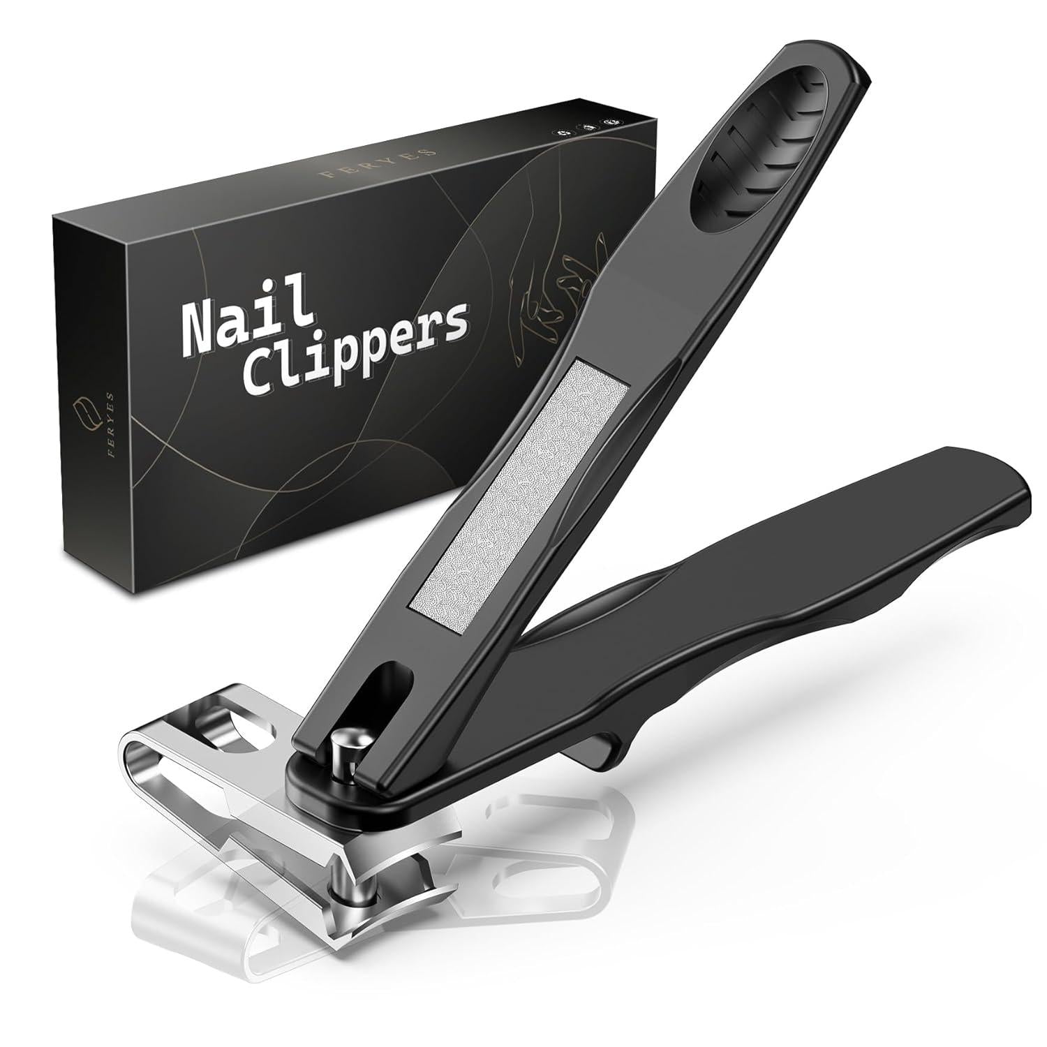 Nagelknipser 360° drehbar für Senioren und dicke Nägel