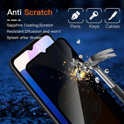 Wayneer Sichtschutz Schutzfolie für Samsung Galaxy A14 5G/ 4G, 2er Pack, 9H Härte, Anti-Spy Privacy Folie