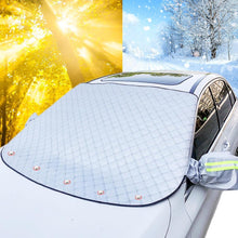 Frontscheibenabdeckung Winter Autoscheibe Frostabdeckung Magnete