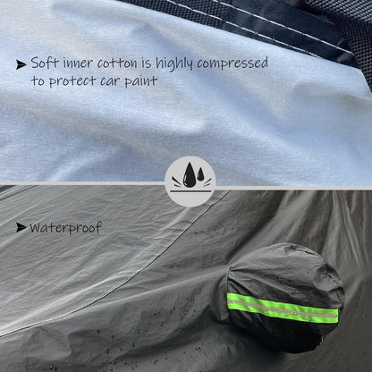 Halbe Autoabdeckung wasserdicht für SUV & Wagon (bis 480cm)