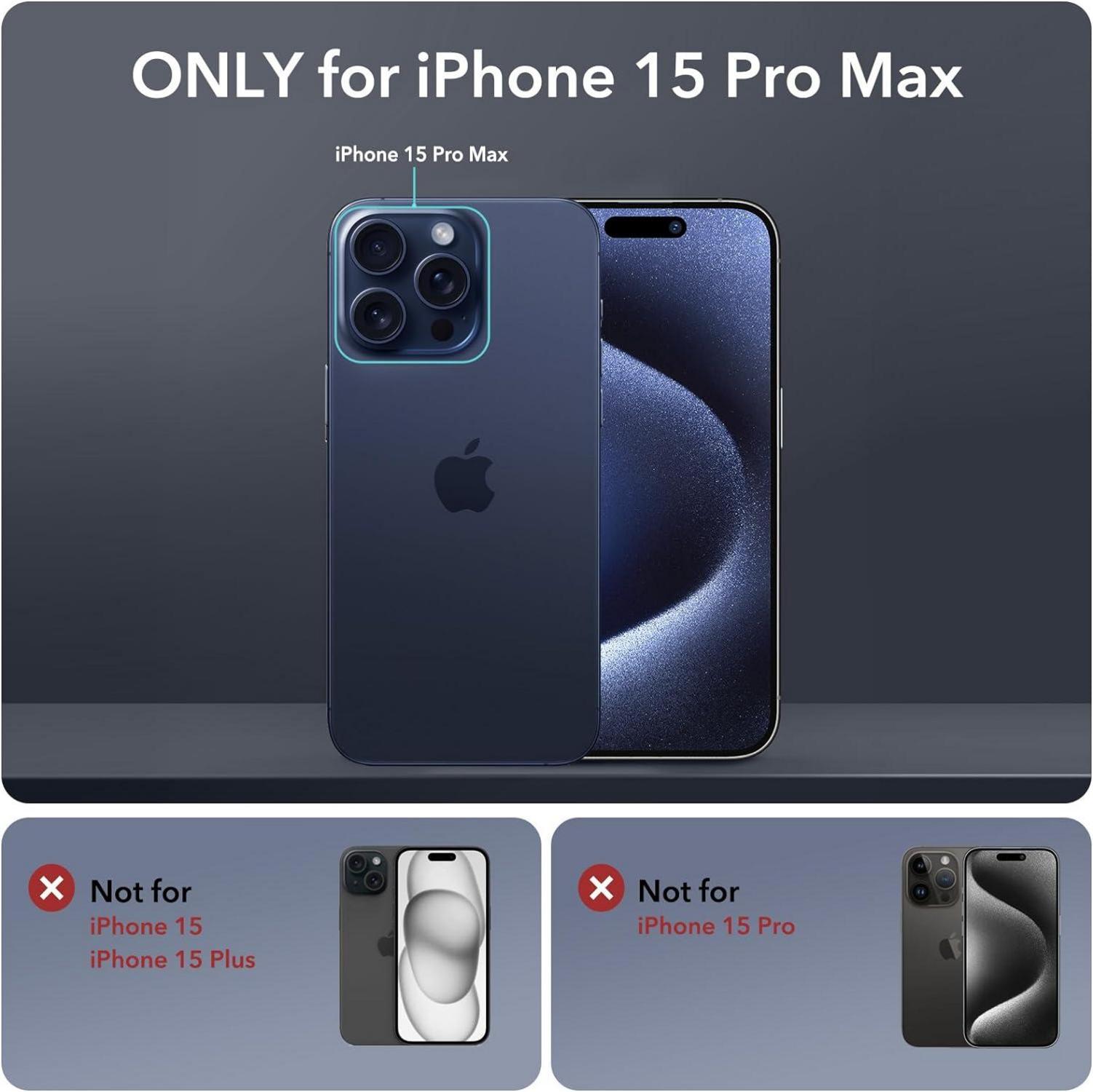 ESR iPhone 15 Pro Max Hülle MagSafe Stoßfest Magnetisch