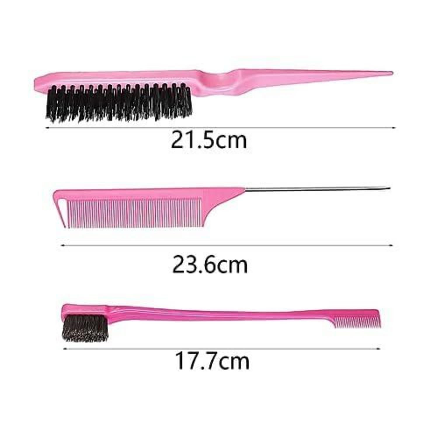 3-teiliges Haarkamm Set, Friseur-Kamm mit