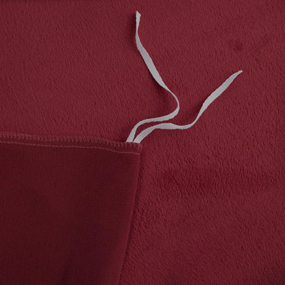 Winter Plüsch Bettwäsche 135x200 cm - 4tlg. Rot Fleece Kuscheldecke