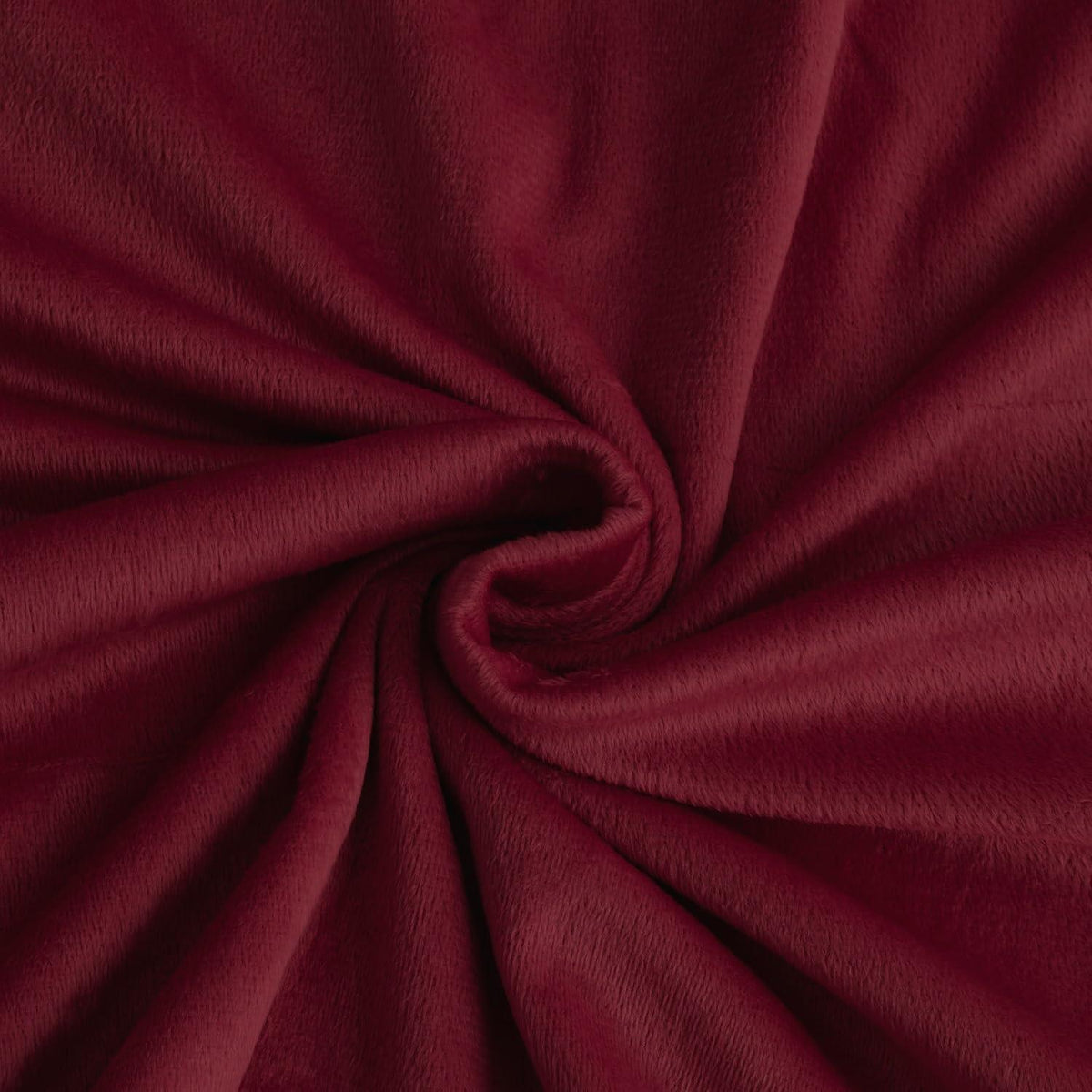 Winter Plüsch Bettwäsche 135x200 cm - 4tlg. Rot Fleece Kuscheldecke