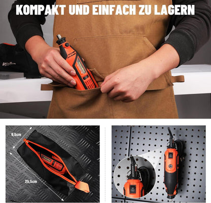 Multifunktionswerkzeug 130W mit 120 Zubehör und Aufbewahrungstasche