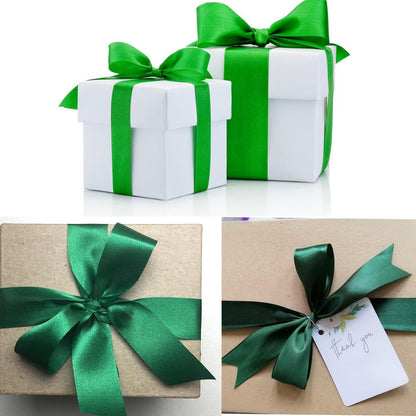 Satinband Grün 66m x 20mm - Hochwertiges Geschenkband für