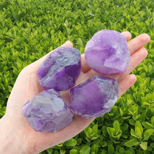 Amethyst Naturstein Premium Kristalle 4 Stück